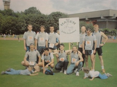 Die Hasen beim 24-Stunden-Lauf 2004