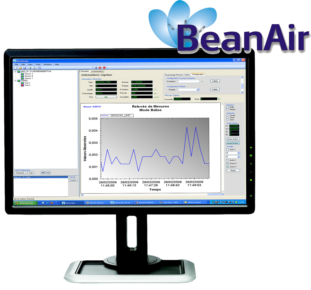 BeanScape Überwachungssoftware