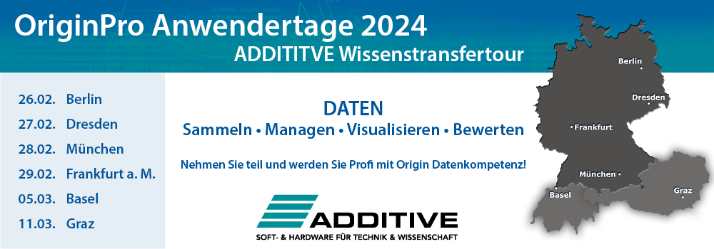 ADDITIVE Wissenstransfertour: Origin Anwendertage 2024