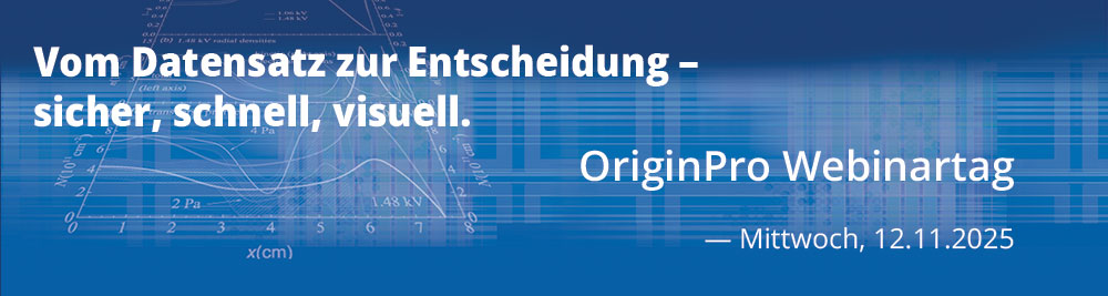 OriginPro Webinartag 2025