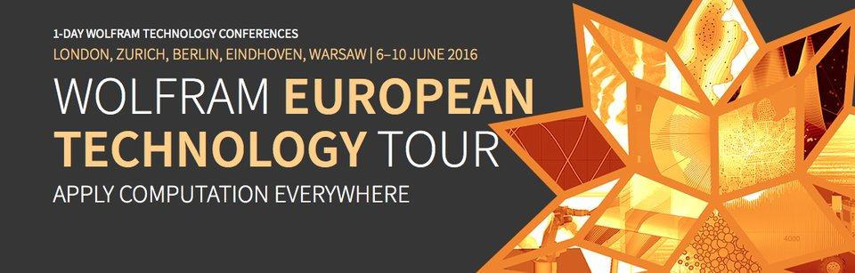Wolfram European Technology Tour 2016 in Berlin