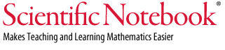 Scientific Notebook Logo