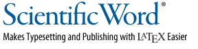 Scientific Word Logo