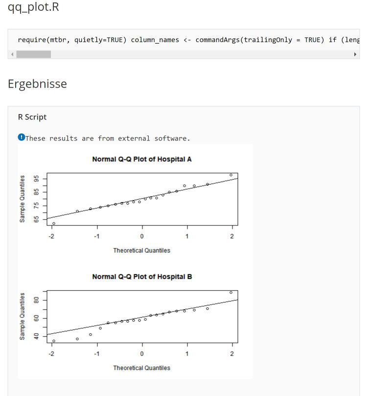 R-Integration in Minitab 20.2