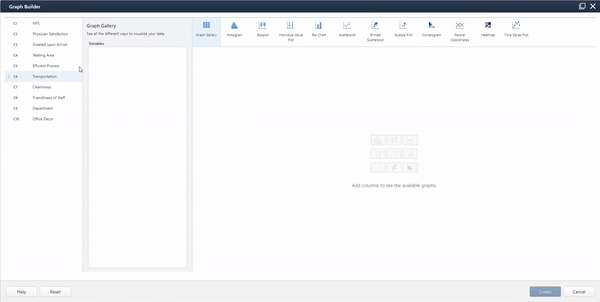Preview of the new 'Graph Builder' in Minitab 20.3