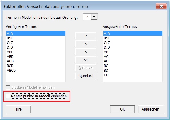 faktorieller_versuchsplan_mit_zentralpunkt_zentralpunktterm_aus_dem_modell_entfernen
