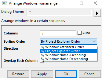 OriginPro/Origin 2022b: Arrange and Snap Windows