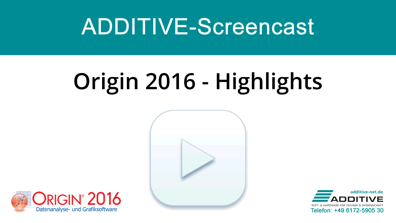 Screencast: Origin 2016 Highlights