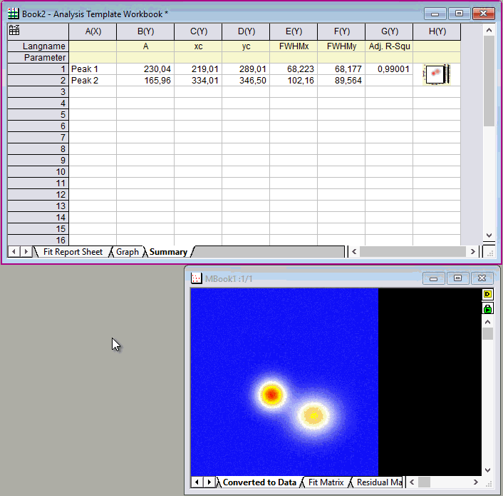 Free Origin Viewer - View and copy the contents of an Origin Project (OPJ)