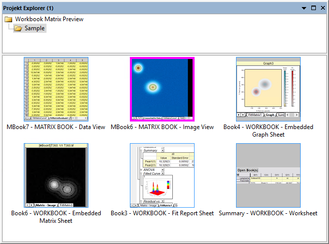 Free Origin Viewer - View and copy the contents of an Origin Project (OPJ)