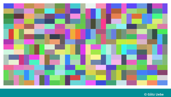 Folge 33: Ein Rechtecksparkett, eine Farb-Simulation