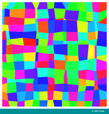 Folge 37: Tableau: Vierecke nach Paul Klee, George Korsmit u.a. eine Farb-und Form-Simulation