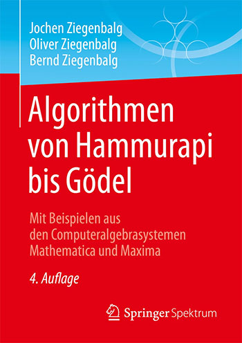 Buchcover: Algorithmen von Hammurapi bis Gödel