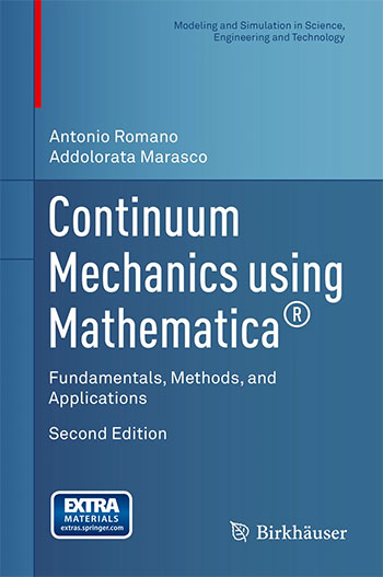 Buchcover: Continuum Mechanics using Mathematica