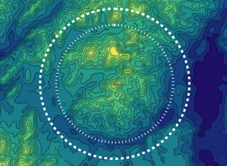 Geographic Visualization in Mathematica 10