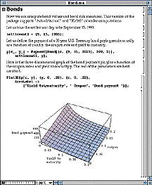 Screenshot Mathematica Finance Essentials