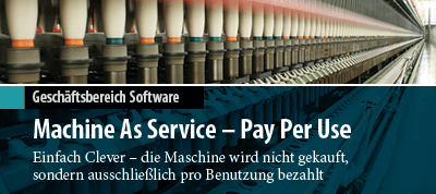 ADDITIVE Solutions: Machine as Service